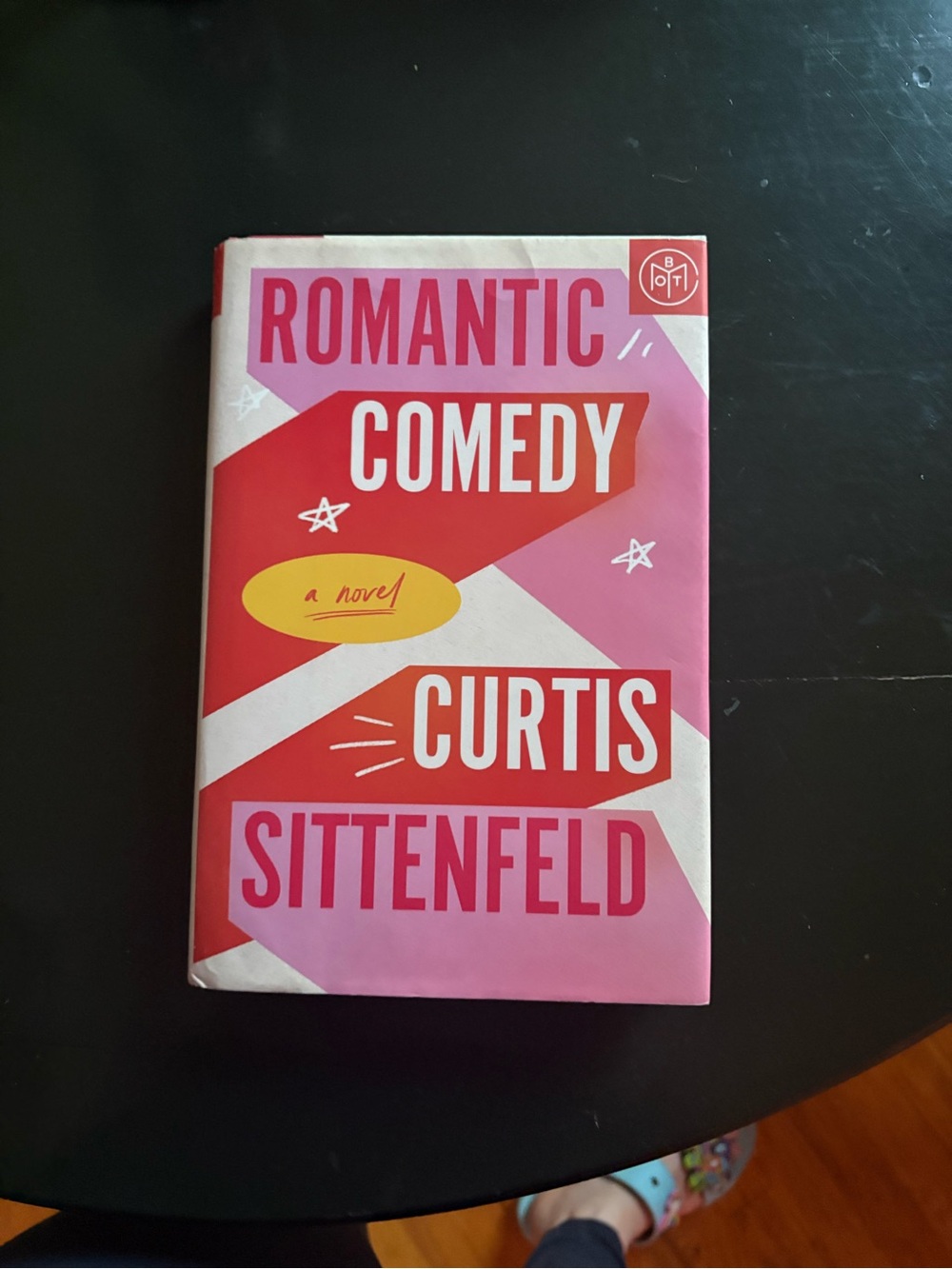 Romantic Comedy by Curtis Sittenfeld - Pink & Red Cover